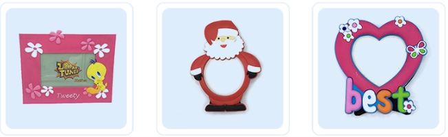 Cute Square PVC Photo Frame