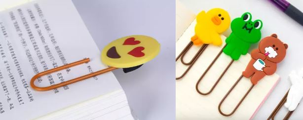pvc bookmarks
