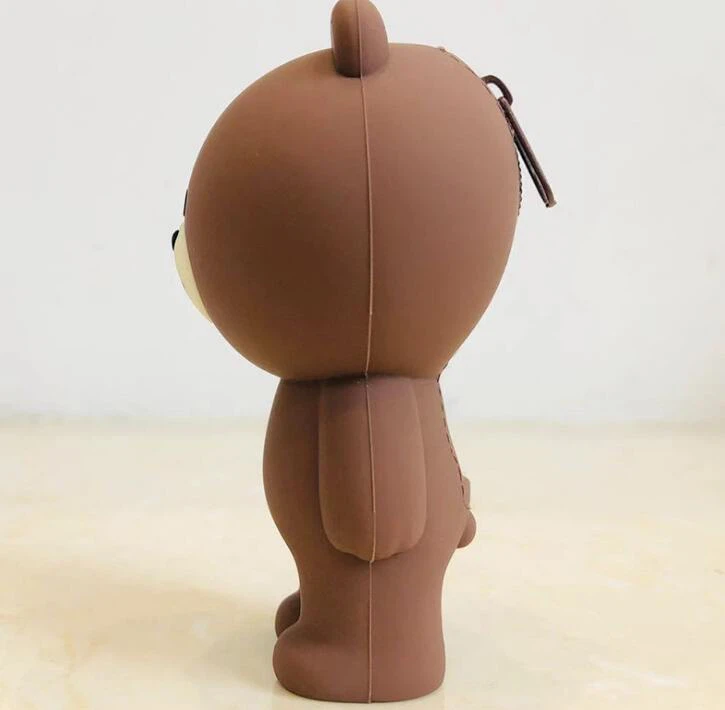 Korean Creative 3D Cartoon Silicone Purse Portable Bag