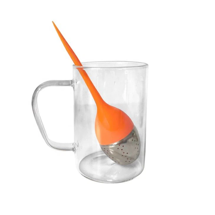 Leaf Stainless Steel Silicone Tea Infuser