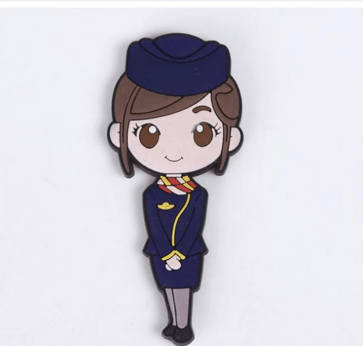 Pvc Rubber Fridge Magnet With Magnet On Back Side For Decoration