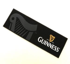 GUINNESS barmotta PVC mjúk síumotta Drykkjarmotta