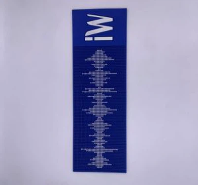 Persónuleg mjúk pvc drykkjarbarmotta