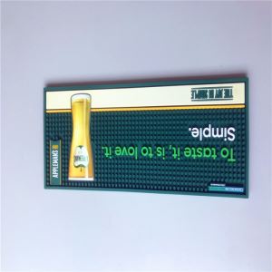 Mjúk PVC barmotta fyrir kynningu á bjór eða drykk