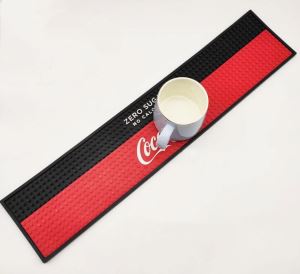3D merki PVC bar gegn motta þjónusta hlaupari mottur