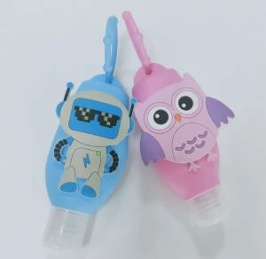 Outdoor Travel 50ml Silicone Hand Gel Holder Sanitizer Holder