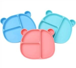 Kísill Börn Skálplata Borð Krakkar Place Mats Matskál