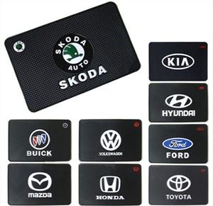 Sticky Car Dashboard Non Slip Mat Bíll Kísill PVC Anti Slip Pads